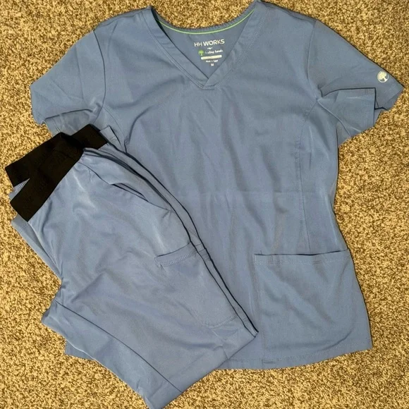 Healing Hands Scrub Set - Picture 1 of 7